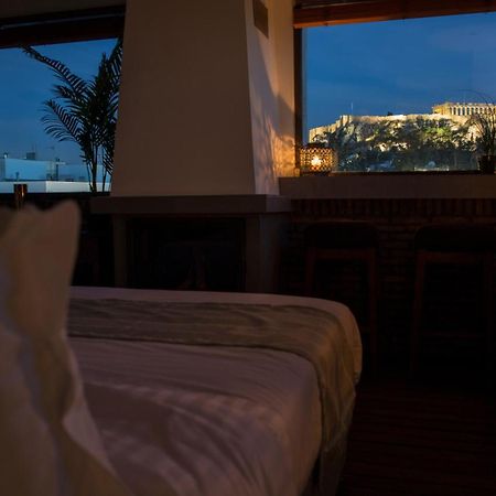 Ferienwohnung Acropolis Eye Loft Athen Exterior foto