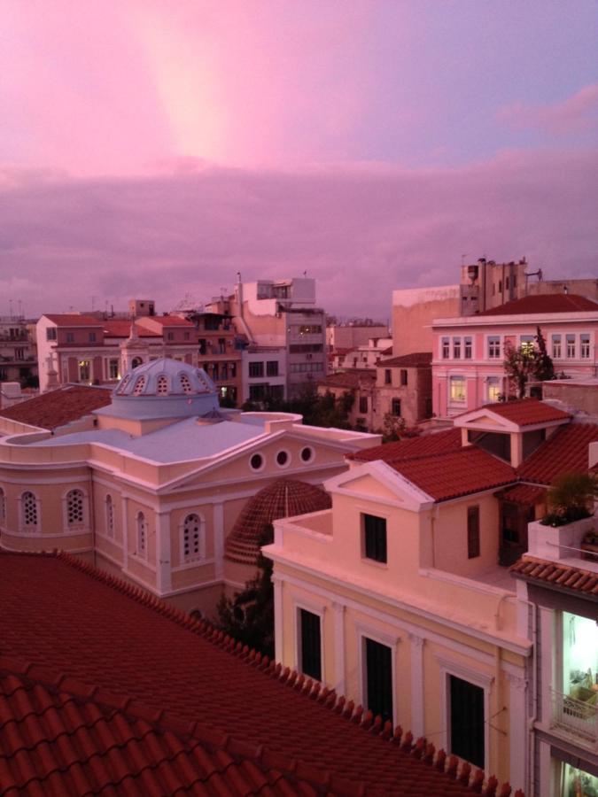 Ferienwohnung Acropolis Eye Loft Athen Exterior foto